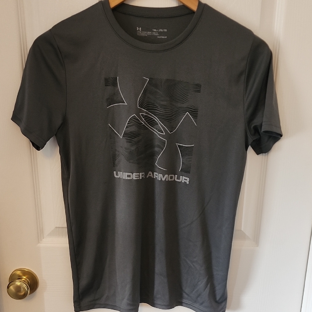 Under Armour Kids Gray Short Sleeve Tee